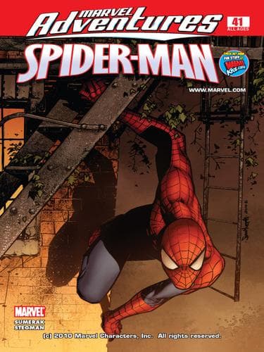 Tapa de Marvel Adventures Spider-Man