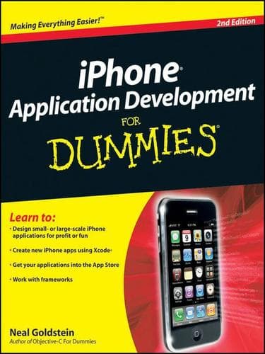 Tapa de iPhone Application Development For Dummies