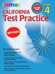 Tapa de California Test Practice, Grade 4