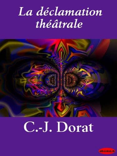 Tapa de La declamation theatrale