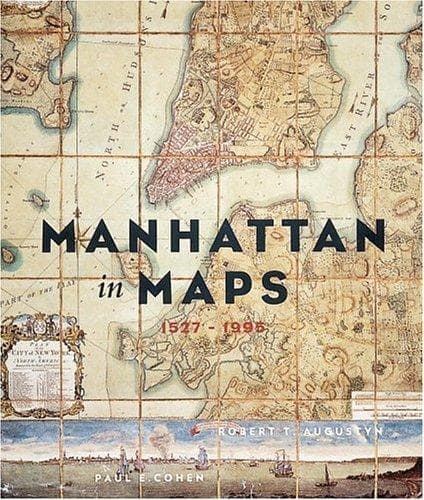 Tapa de Manhattan in maps, 1527-1995