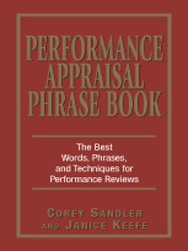 Tapa de Performance Appraisals Phrase Book
