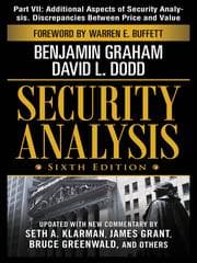 Tapa de Additional Aspects of Security Analysis. Discrepencies Between Price and Value