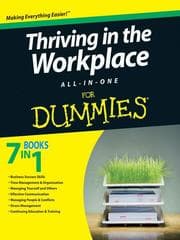 Tapa de Thriving in the Workplace All-in-One For Dummies®