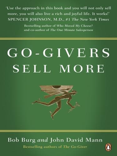 Tapa de Go-Givers Sell More