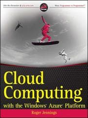 Tapa de Cloud Computing with the Windows Azure Platform