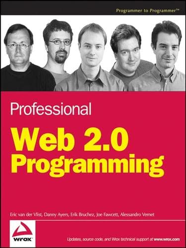 Tapa de Professional Web 2.0 Programming