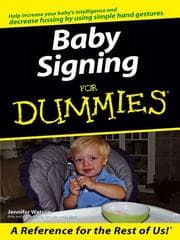 Tapa de Baby Signing For Dummies
