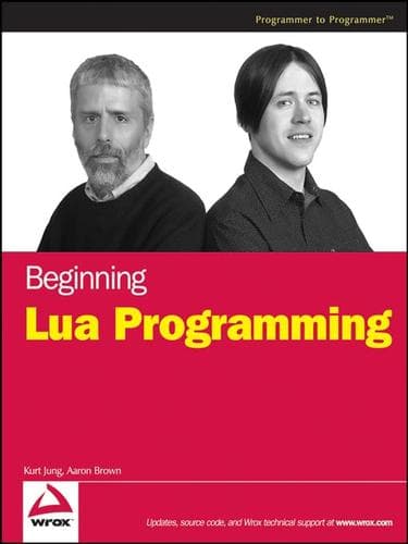 Tapa de Beginning Lua Programming