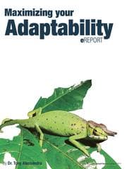 Tapa de Maximizing Your Adaptability eReport