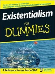 Tapa de Existentialism For Dummies