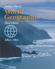 Tapa de Student Atlas of World Geography