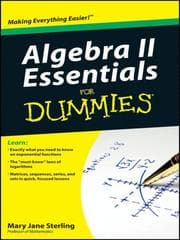 Tapa de Algebra II Essentials For Dummies®