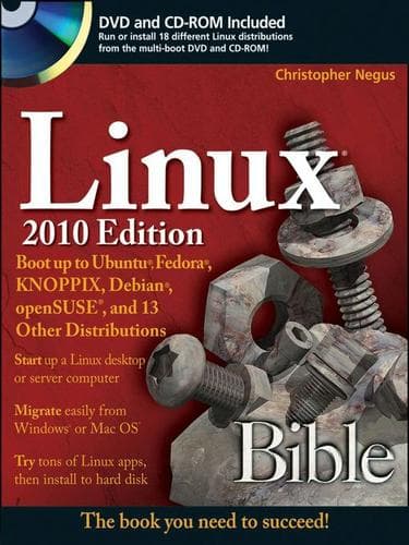 Tapa de Linux Bible