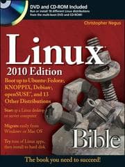Tapa de Linux Bible