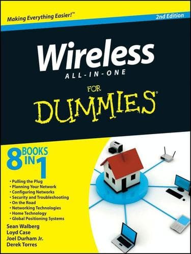 Tapa de Wireless All In One For Dummies