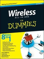 Tapa de Wireless All In One For Dummies