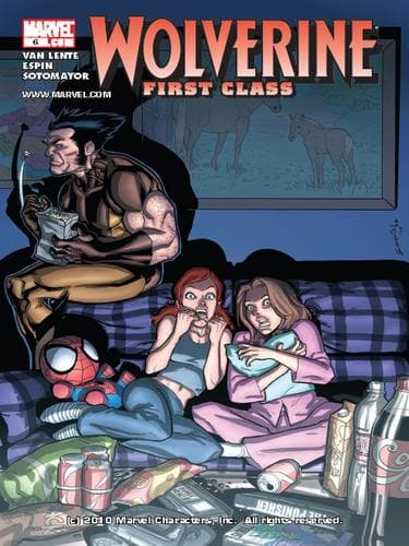 Tapa de Wolverine First Class