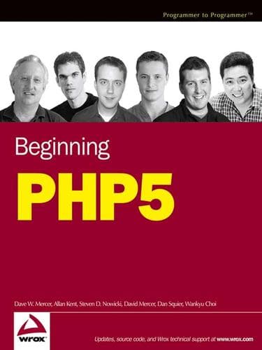 Tapa de Beginning PHP5