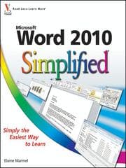 Tapa de Word 2010 Simplified