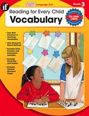 Tapa de Vocabulary, Grade 3