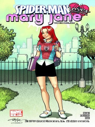 Tapa de Spider-Man Loves Mary Jane