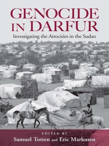 Tapa de Genocide in Darfur
