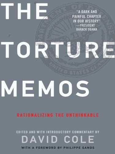 Tapa de The Torture Memos