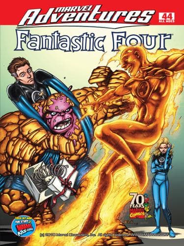 Tapa de Marvel Adventures Fantastic Four