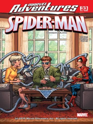 Tapa de Marvel Adventures Spider-Man