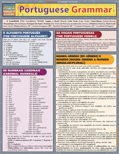 Tapa de QuickStudy - Portuguese Grammar