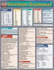 Tapa de QuickStudy - German Grammar