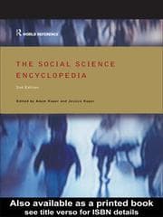 Tapa de The Social Science Encyclopedia