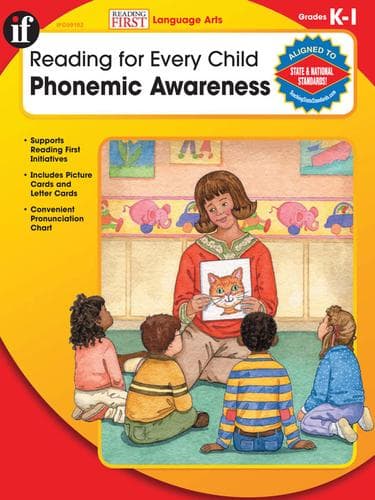 Tapa de Phonemic Awareness, Grades K-1