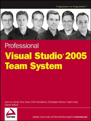 Tapa de Professional Visual Studio 2005 Team System