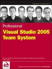 Tapa de Professional Visual Studio 2005 Team System