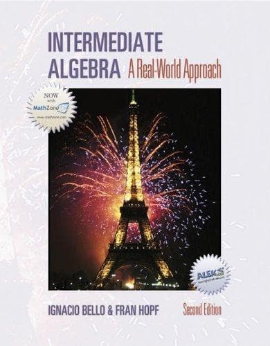 Tapa de Intermediate Algebra