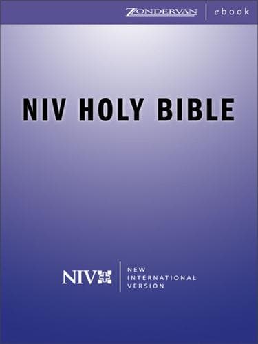 Tapa de NIV Holy Bible