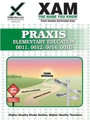 Tapa de PRAXIS Elementary Education 0011, 0012, 0014, 0016