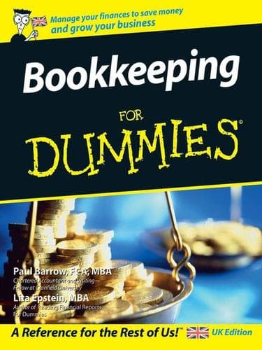 Tapa de Bookkeeping For Dummies