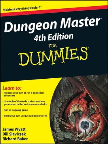 Tapa de Dungeon Master 4th Edition For Dummies