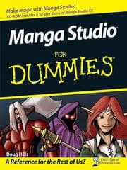 Tapa de Manga Studio For Dummies