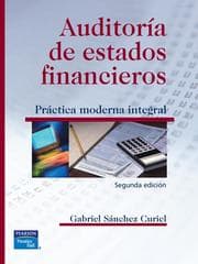 Tapa de Auditoria de estados financieros