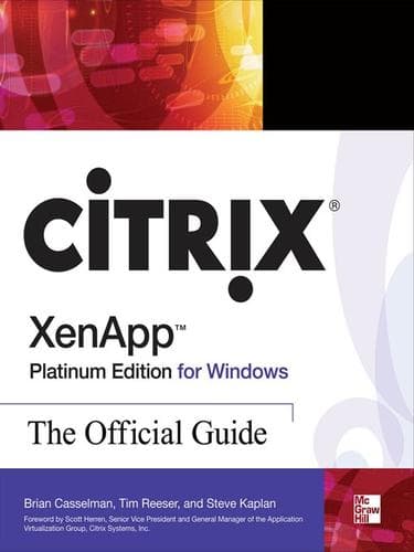 Tapa de Citrix® XenAppTM Platinum Edition for Windows
