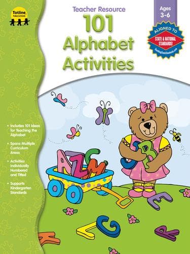 Tapa de 101 Alphabet Activities