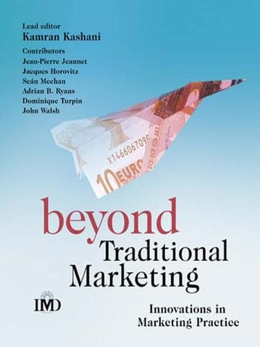 Tapa de Beyond Traditional Marketing
