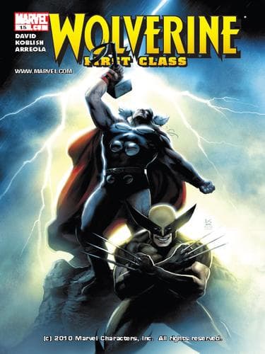 Tapa de Wolverine First Class