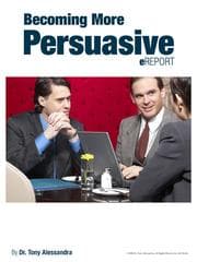 Tapa de Becoming More Persuasive eReport