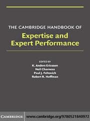 Tapa de The Cambridge Handbook of Expertise and Expert Performance