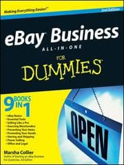 Tapa de eBay Business All-in-One For Dummies®